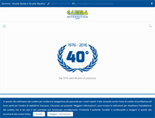 Tablet Screenshot of gamma-autonautica.com